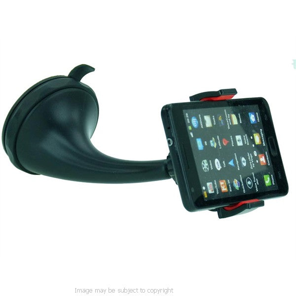 Twist &amp; Lock Spring Grip Rubber Lip Car Mount for the Samsung Galaxy S2 II (sku 18035)