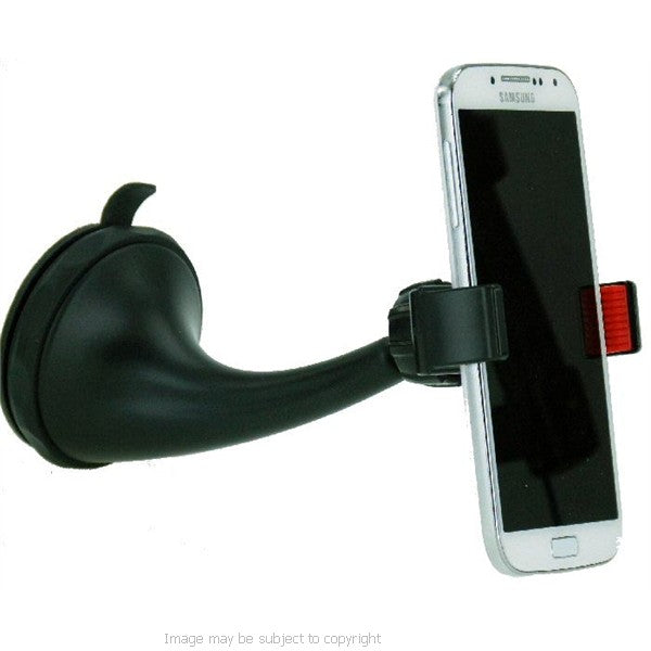 Twist &amp; Lock Spring Grip Rubber Lip Car Mount for the Samsung Galaxy S4 (sku 18037)