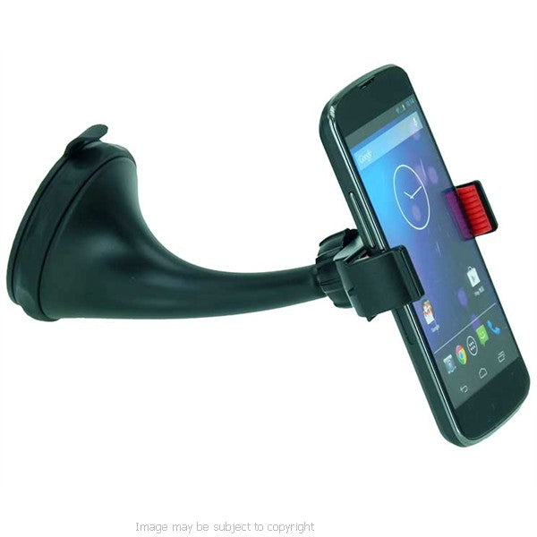 Twist &amp; Lock Spring Grip Rubber Lip Car Mount for the LG Google Nexus 5 (sku 18346)