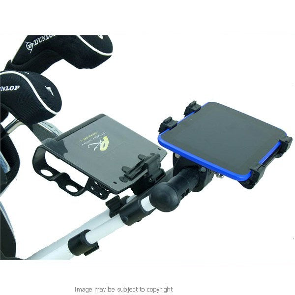 Adjustable 'Quick Fix' Tesco Hudl Golf Trolley Mount (sku 18147)