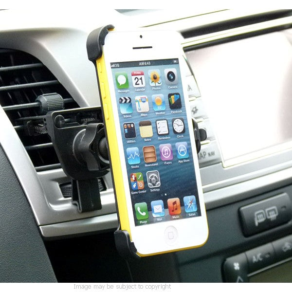 Dedicated iPhone 5C Car Swivel Air Vent Mount (sku 18223)