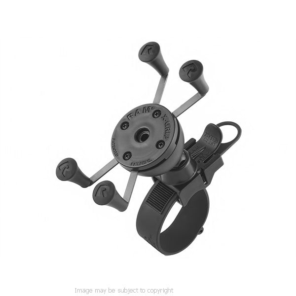 RAM X-Grip iPhone 5 Holder with RAM EZ-Strap Rail Mount. (sku 18323)