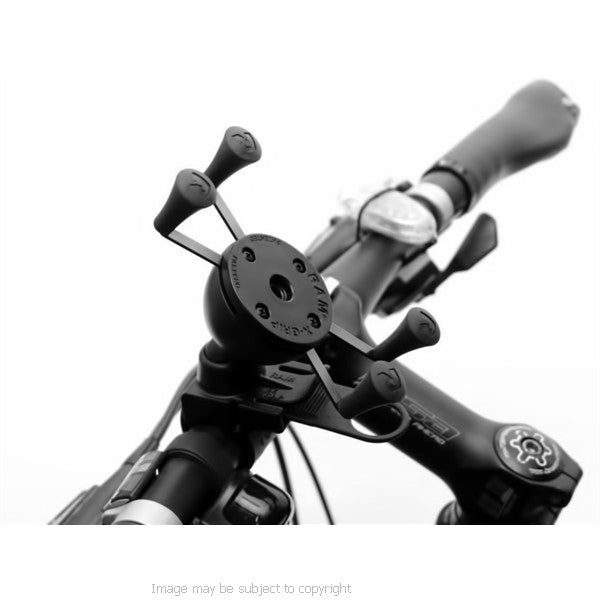 RAM X-Grip iPhone 5c Holder with RAM EZ-Strap Rail Mount. (sku 18334)