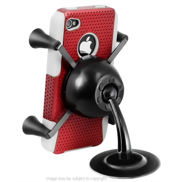 RAM X-Grip iPhone 5c Holder with RAM Lil Buddy Adhesive Mount (sku 18362)