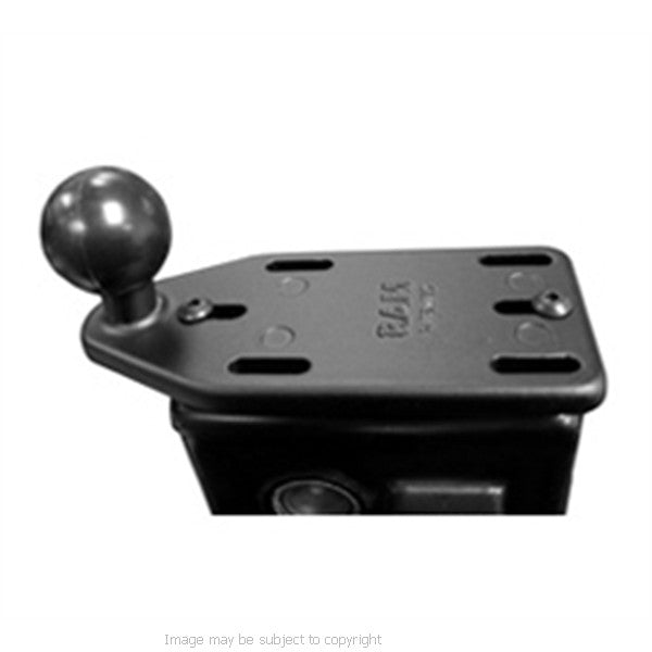 RAM iPhone 5c Custom Cradle with Diamond Base 1inch Ball, Double Socket Arm and Reservoir Cover Mount (sku 18479)
