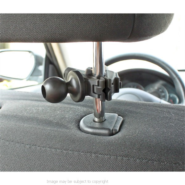 RAM Small Tough-Clamp with Double Socket Arm &amp; Universal X-Grip IV Large Phone-Phablet Holder. (sku 18509)