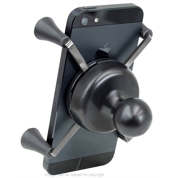 RAM X-Grip Phone Holder with 1inch Diameter Ball. (sku 18514)
