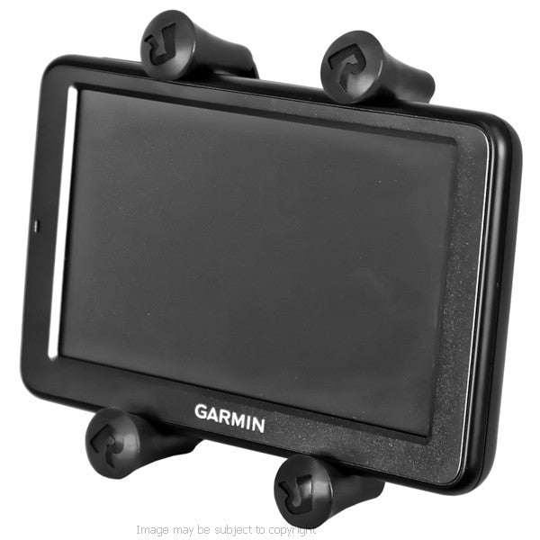 RAM Small Tough-Clamp with Double Socket Arm &amp; Universal X-Grip Phone Holder. (sku 18510)