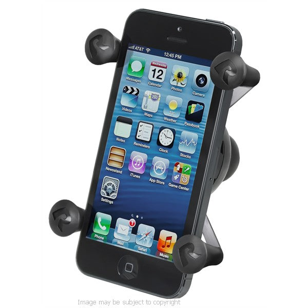 RAM X-Grip Phone Holder with 1inch Diameter Ball. (sku 18514)