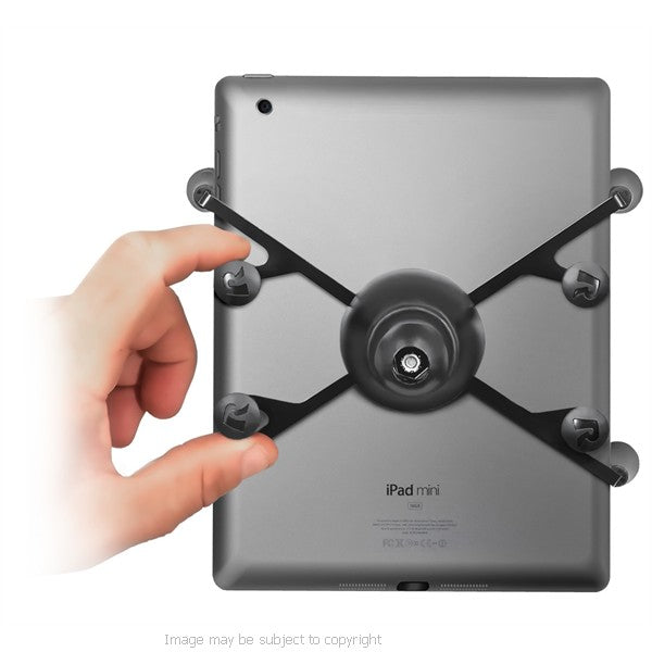 RAM X-Grip II 7inch Tablet Holder with 1inch Diameter Ball. (sku 18521)