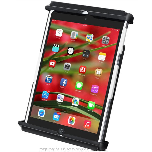 RAM Tab-Tite Universal Spring Loaded Holder for 8" Tablets with Case (sku 18533)