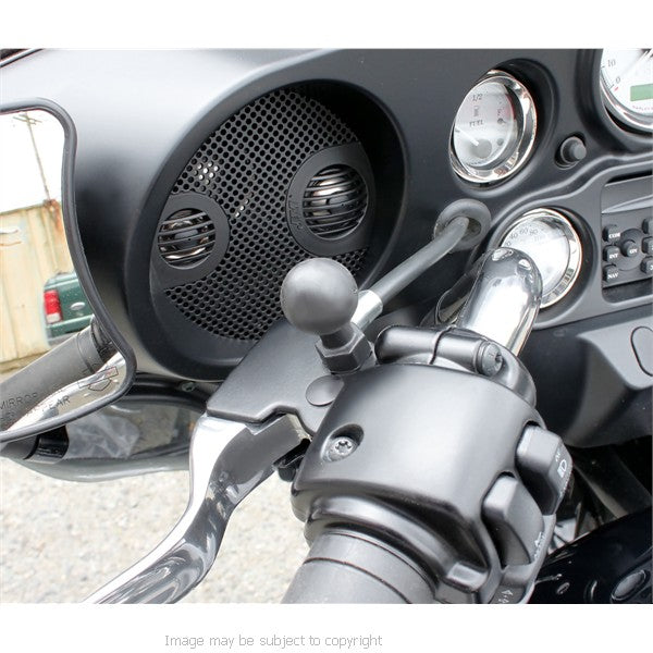 RAP-B-379-HA1U RAM Harley-Davidson Mirror Post Base Mount (sku 18554)