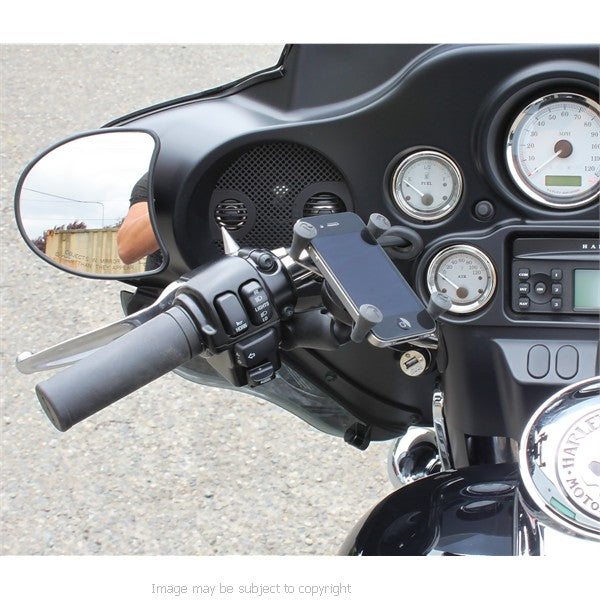 RAP-B-379-HA1U RAM Harley-Davidson Mirror Post Base Mount (sku 18554)