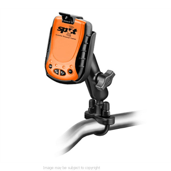 RAM Spot GPS Holder with U-Bolt Mount, Double Socket Arm &amp; Diamond Base. (sku 18563)