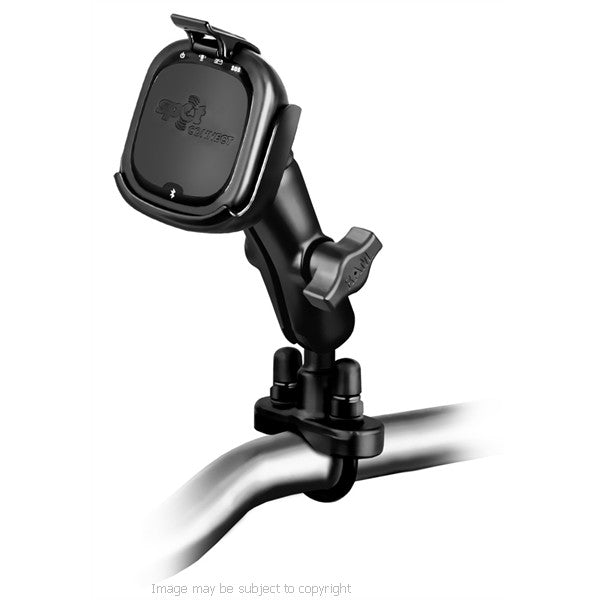 RAM SPOT Connect GPS Holder with U-Bolt Mount, Double Socket Arm &amp; Diamond Base. (sku 18565)