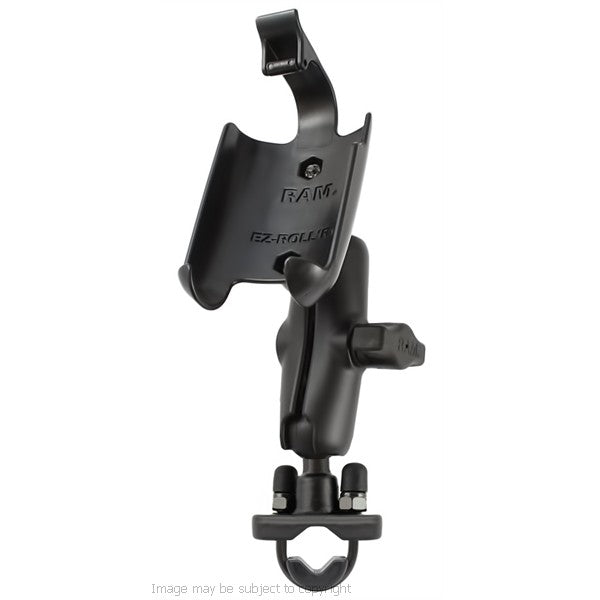 RAM Garmin Approach G5 &amp; Oregon Holder with U-Bolt Mount, Double Socket Arm &amp; Diamond Base. (sku 18607)