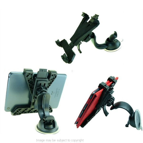 KTech Car Window Mount for Aldi 7inch Medion Lifetab E7316 (sku 18622)