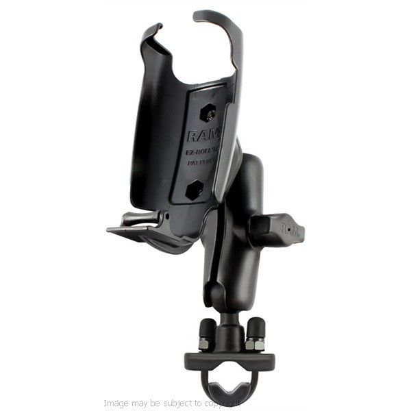 RAM Garmin GPSMAP 62 &amp; Astro 320 Holder with U-Bolt Mount, Double Socket Arm &amp; Diamond Base (sku 18639)