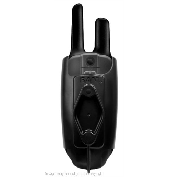 RAM Garmin Rino 600 series Holder with U-Bolt Mount, Double Socket Arm &amp; Diamond Base. (sku 18640)