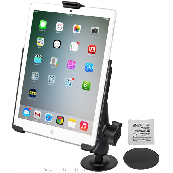 RAM EZ-ROLL&#39;R Cradle for Apple iPad MIni 4 with Flex Adhesive Base (sku 33112)