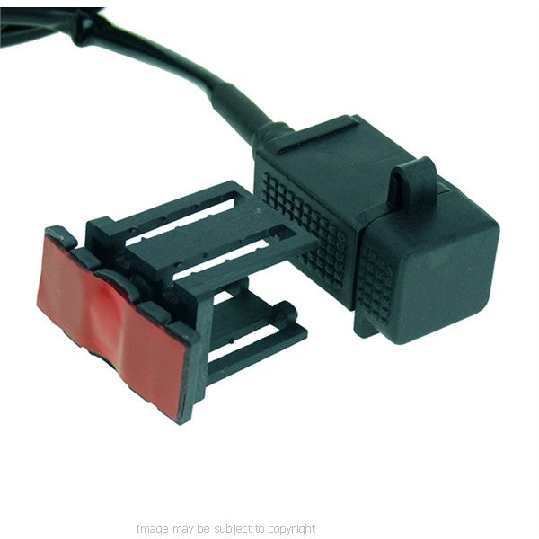 Weatherproof 'Direct to Battery' Hard-wire Dual USB Charging Socket with Mount (sku 18664)