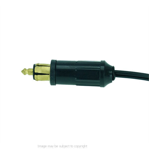 6inch BuyBits Weatherproof Dual USB Charging Socket with Hella - DIN - BMW Plug (sku 18666)