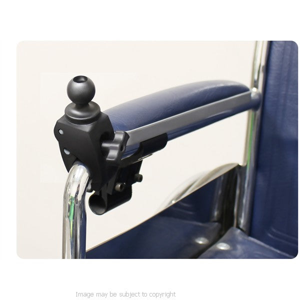 RAM Tough-Claw Universal Quick Release Clamp Base with 1inch Rubber Ball RAP-B-400 (sku 18669)