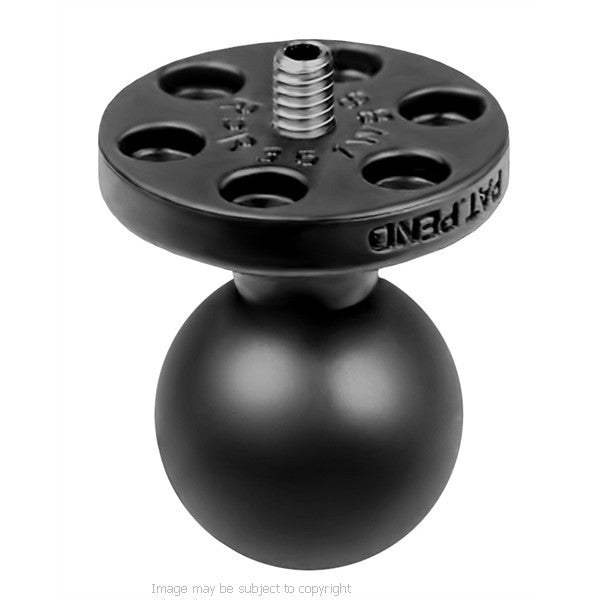 RAM RAP-B-366 1" Diameter Ball with 1-4inch-20 Threaded Stud Adapter for Cameras Video &amp; Camcorders  (sku 18695)