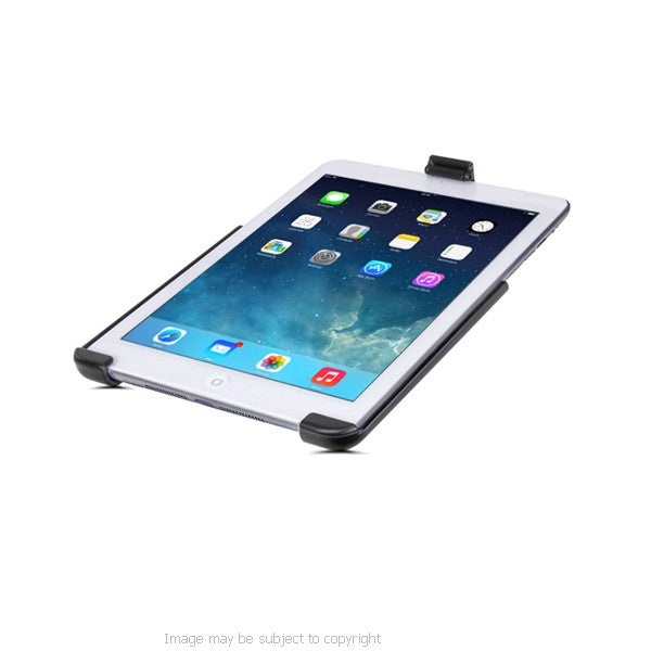 RAM EZ-ROLL'R Cradle for Apple iPad Air WITHOUT A CASE, SKIN OR SLEEVE. (sku 18704)