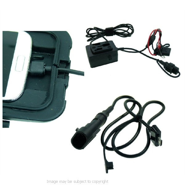 Ultimate Addons Click On Direct to Battery Motorcycle Cable for Samsung Galaxy S5 (sku 19708)