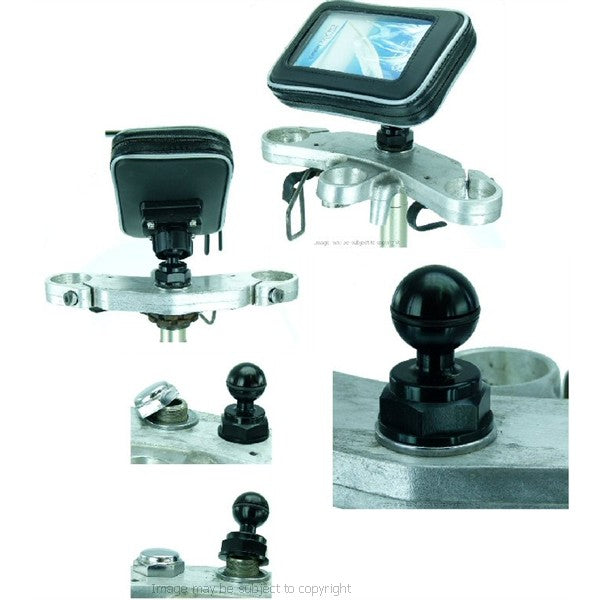 Galaxy Note 3 Motorcycle Yoke Nut Cap Mount - yoke 20 (sku 18118)