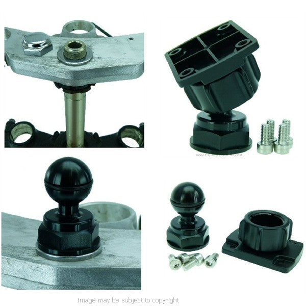 TomTom Rider v5 Alternative Motorcycle Yoke Cap GPS Mount  - Yoke 20 (sku 16644)