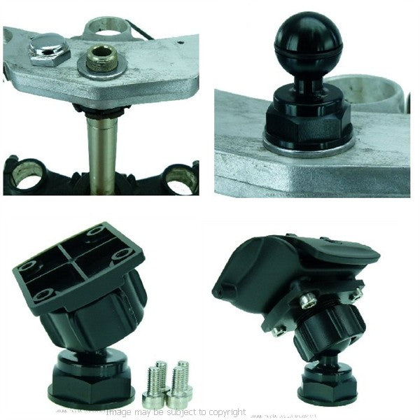 TomTom Rider v5 Alternative Motorcycle Yoke Cap GPS Mount - Yoke 30 (sku 16643)