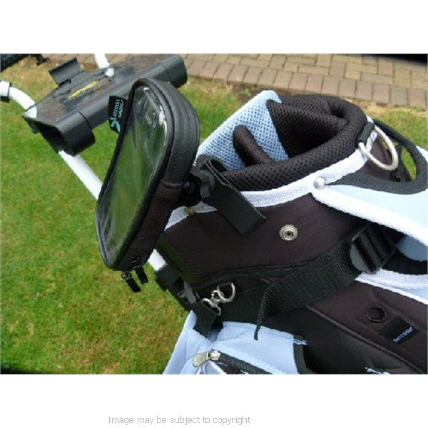 Golf Bag Clip Mount with All Weather Waterproof Case Holder fits the Apple iPhone 3G 3Gs (sku 8208 - 3GS)