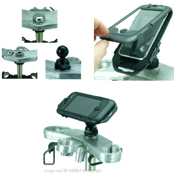 iPhone 3GS Tough Case Motorcycle Yoke Nut Cap Mount 40 (sku 16687)