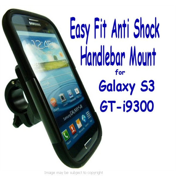 Easy Fit Galaxy S3 GT-i9300 Motorcycle Bike Mount (sku 15291)