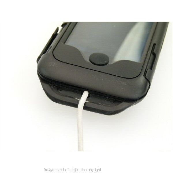 Waterproof Central Fork Stem Yoke Motorcycle Tough Case Mount 17.5mm - 20.5mm for the Apple iPhone 4S (sku 13418)