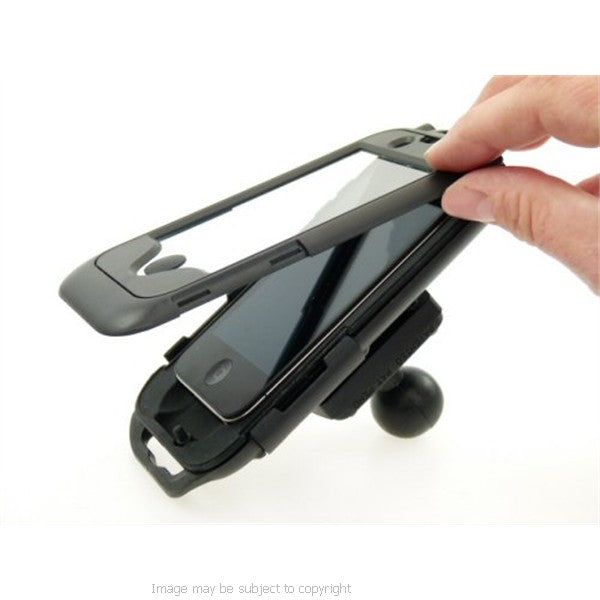 Waterproof TOUGH Case for the iPhone 4S with RAM 1inch Ball for RAM Motorcycle Mounts (sku 15780)