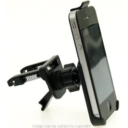 Car Air Vent Mount with Dedicated Apple iPhone 4S Holder (sku 13459)