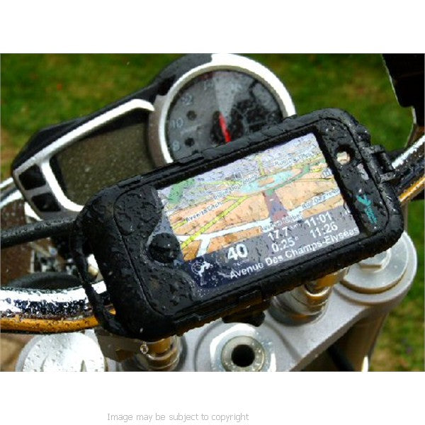 Apple iPhone 4S Waterproof Tough Case with Motorcycle Bike Mount (sku 13374)