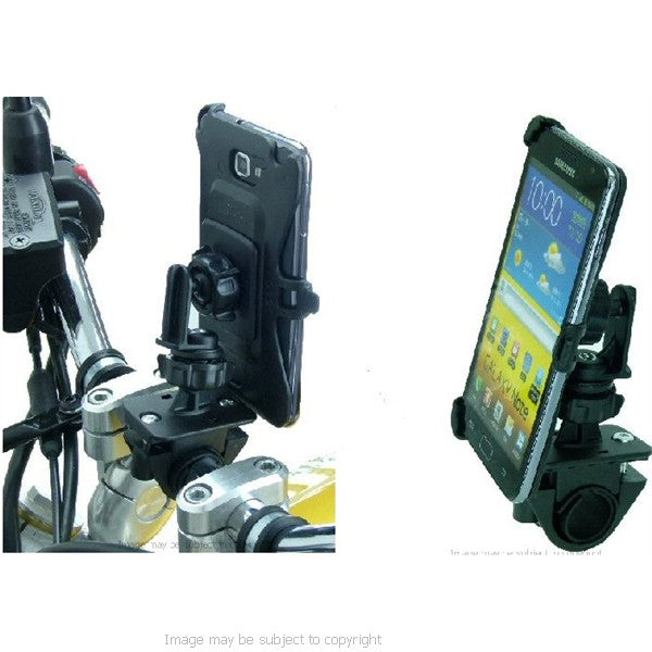 Bike Motorcycle Phone Camera Mount with Galaxy Note Phone Holder (sku 17112)