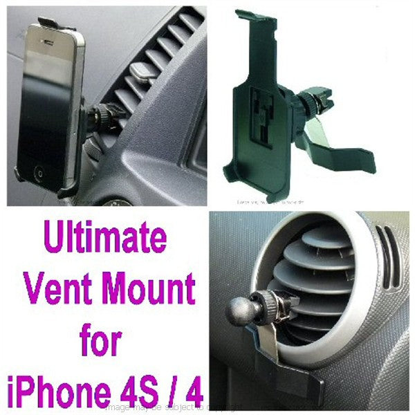 BuyBits 'Ultimate' Apple iPhone 4 Vehicle Air Vent Mount (sku 16886)