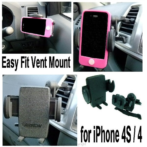 iPhone 4 Vehicle Air Vent Mount (sku 16102)