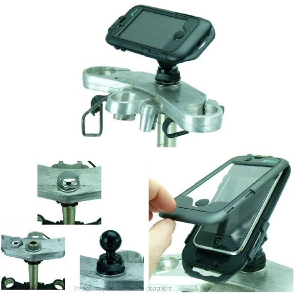 iPhone 3GS Tough Case Motorcycle Yoke Nut Cap Mount 50 (sku 16688)