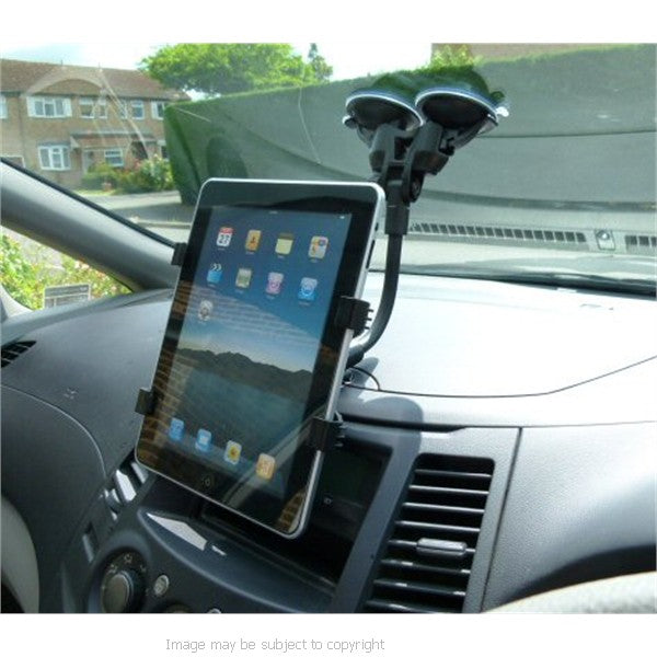 Sucker Plus Dual Suction Cup Windscreen Mount for Tablet PC Devices (sku 10090)