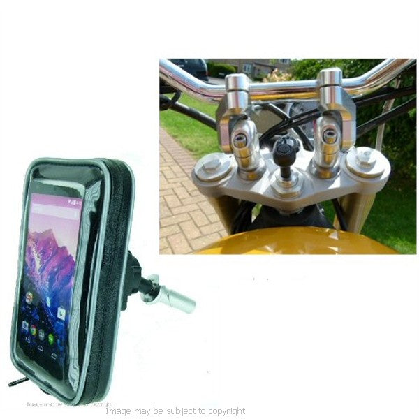 Motorcycle Fork Stem Yoke LG Google Nexus 5 Mount fits 20.5mm-24.5mm (sku 18430)