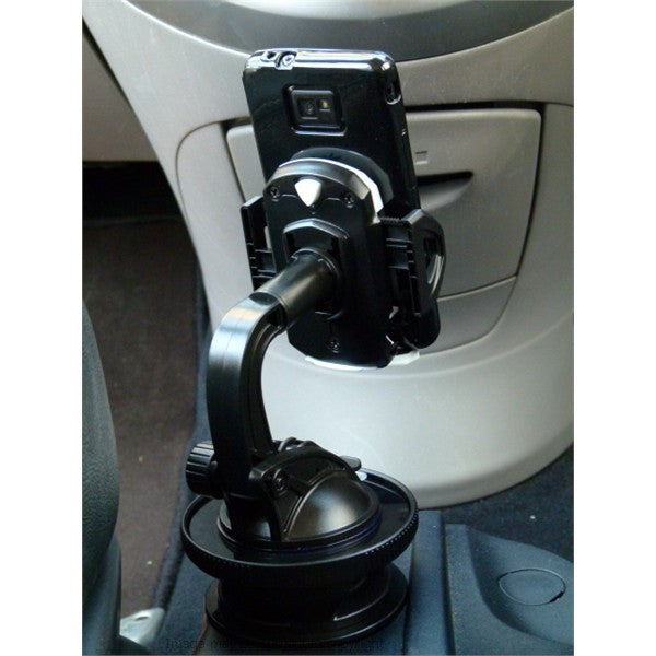 BLACK Cup Holder Base Mount Kit for the Samsung Galaxy S3 GT-i9300 (sku 14401)