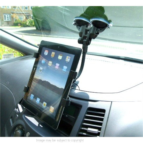 Ultimate Addons Dual Suction Cup Windscreen Mount for the Apple iPad 2 (sku 10085)