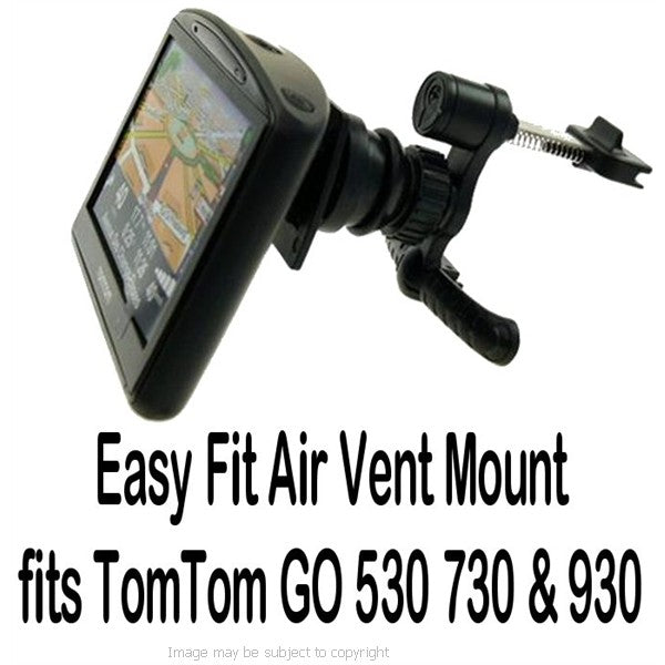 Easy Fit Vehicle Air Vent Mount for the TomTom GO 520 - GO 520T traffic (sku 7741)