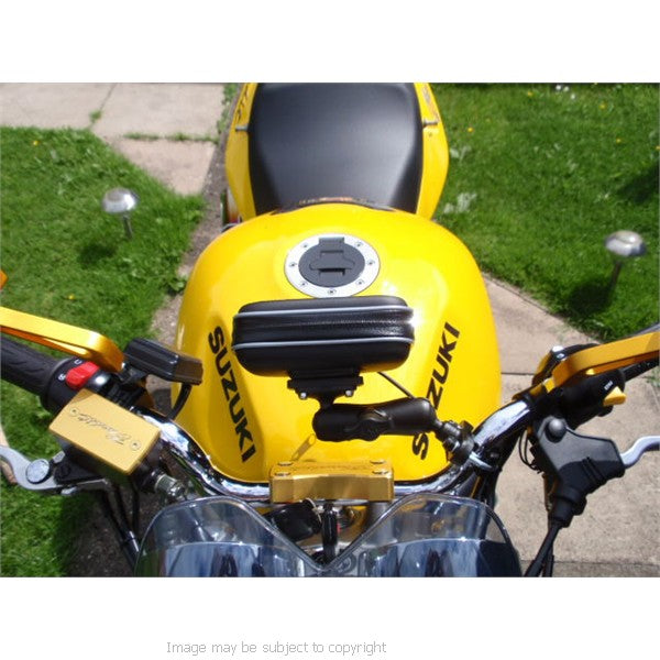 RAM Bike Handlebar Mount RAM-B-149z with ARKON Waterproof Case for the Binatone B350 (SKU 9345)